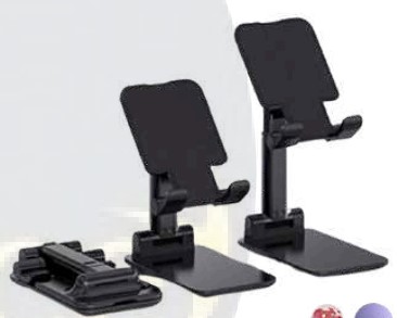 Foldable Mobile Stand for Desk, Travel and Everyday Viewing, Portable Phone Holder for Office Table and Study Use, Smart Corporate Gift Accessory for Daily Convenience